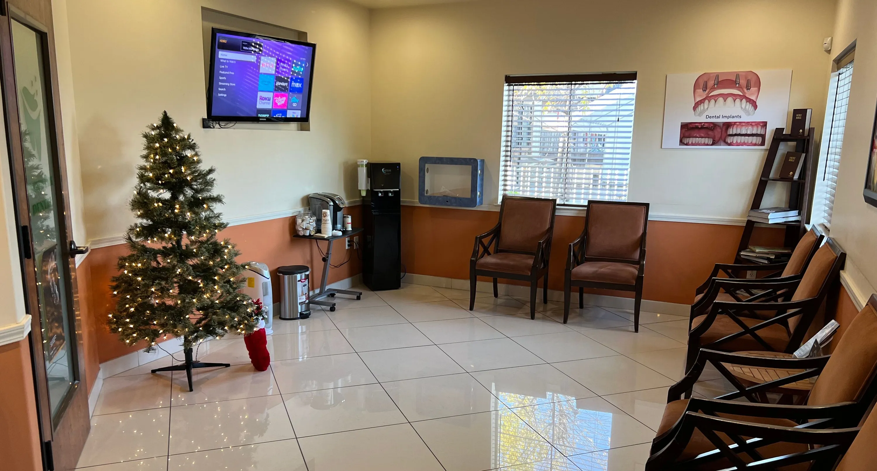 Dental team providing exceptional care